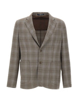 BARBA Blazer "Easy J Mono" GREY Uomo 