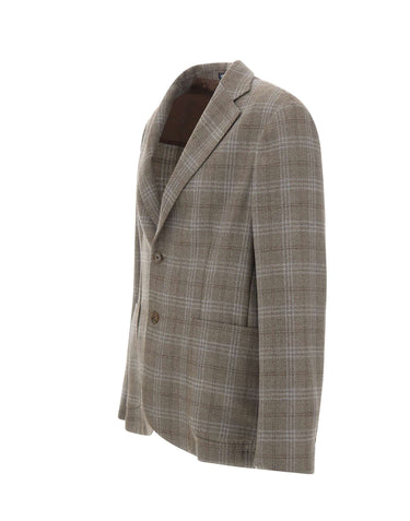 BARBA Blazer "Easy J Mono" GREY Uomo 