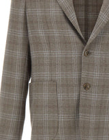 BARBA Blazer "Easy J Mono" GREY Uomo 