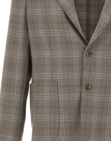 BARBA Blazer "Easy J Mono" GREY Uomo 