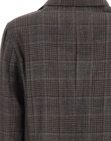 BARBA Blazer "Easy J Mono" BROWN Uomo 