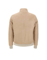 Giacca in pelle scamosciata "Rivet" RIVET5820710 0010 BARBA 