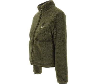BARBOUR Giacca in pile "Eleonora" GREEN Donna 