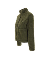 BARBOUR Giacca in pile "Eleonora" GREEN Donna 
