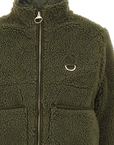 BARBOUR Giacca in pile "Eleonora" GREEN Donna 