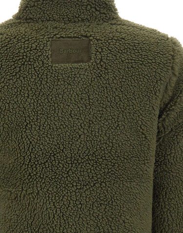 BARBOUR Giacca in pile "Eleonora" GREEN Donna 