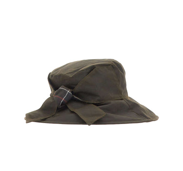BARBOUR Cappello alla pescatora "Brambling" GREEN Donna 