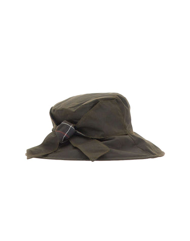 BARBOUR Cappello alla pescatora "Brambling" GREEN Donna 