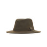 BARBOUR Cappello "Vintage Wax Bushman" GREEN Donna 