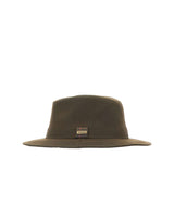 BARBOUR Cappello "Vintage Wax Bushman" GREEN Donna 
