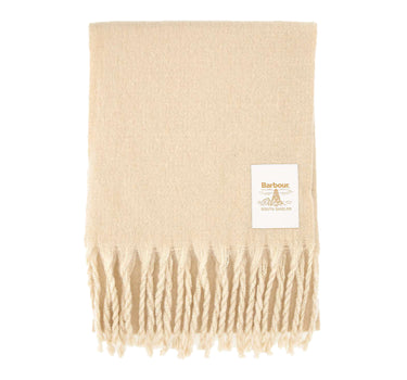 BARBOUR Sciarpa "Ellison" BEIGE Donna 