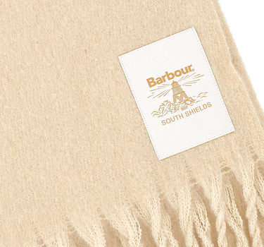 BARBOUR Sciarpa "Ellison" BEIGE Donna 