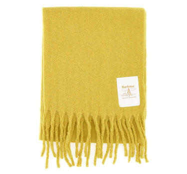 BARBOUR Sciarpa "Ellison" YELLOW Donna 
