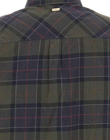BARBOUR Camicia "Elishaw" GREEN Donna 