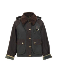 BARBOUR "Reighton Wax" GREEN Donna 