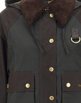 BARBOUR "Reighton Wax" GREEN Donna 