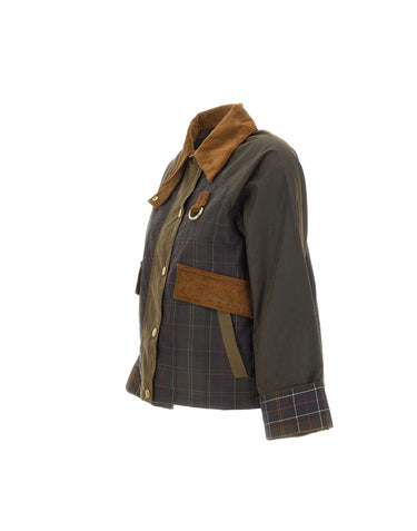 BARBOUR Giacca "Irene" GREEN Donna 