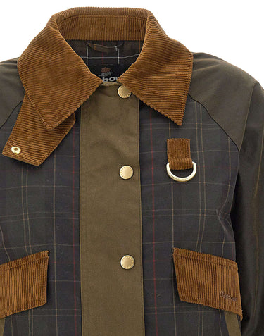 BARBOUR Giacca "Irene" GREEN Donna 