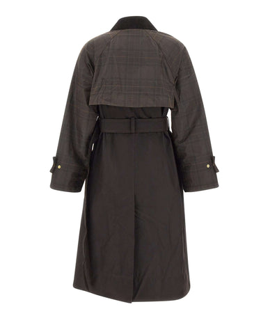 BARBOUR Trench "Elva" BROWN Donna 