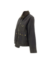 Giacca "Icons Tartan Collar Spey Wax" LWX1584 LWXOL71 BARBOUR 