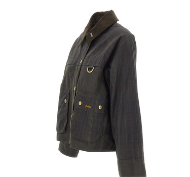Giacca "Icons Tartan Collar Spey Wax" LWX1584 LWXOL71 BARBOUR 