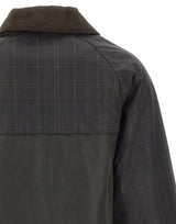 Giacca "Icons Tartan Collar Spey Wax" LWX1584 LWXOL71 BARBOUR 
