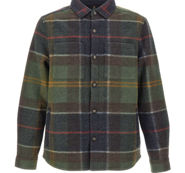 BARBOUR Overshirt tartan "Woodlane" MULTICOLOR Uomo 