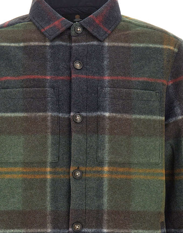 BARBOUR Overshirt tartan "Woodlane" MULTICOLOR Uomo 