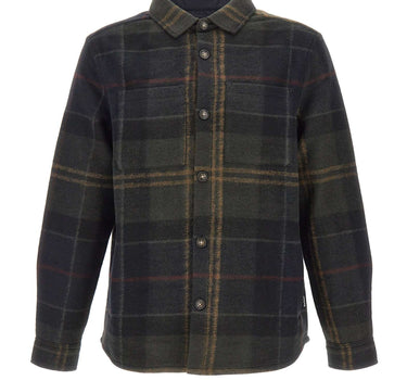 BARBOUR Overshirt tartan "Woodlane" MULTICOLOR Uomo 