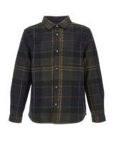 BARBOUR Overshirt tartan "Woodlane" MULTICOLOR Uomo 
