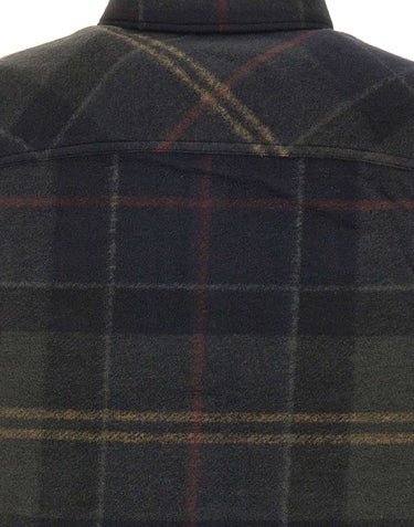 BARBOUR Overshirt tartan "Woodlane" MULTICOLOR Uomo 