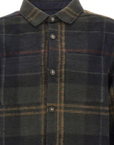 BARBOUR Overshirt tartan "Woodlane" MULTICOLOR Uomo 