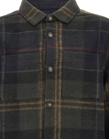 BARBOUR Overshirt tartan "Woodlane" MULTICOLOR Uomo 
