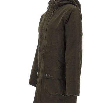 BARBOUR Parka "Northfield Winter" GREEN Uomo 