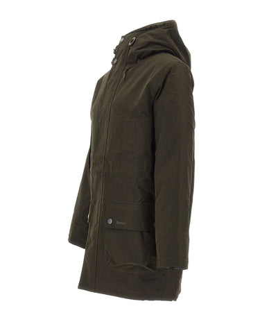 BARBOUR Parka "Northfield Winter" GREEN Uomo 
