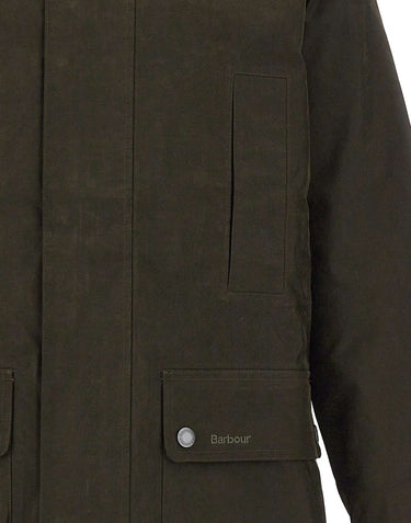 BARBOUR Parka "Northfield Winter" GREEN Uomo 