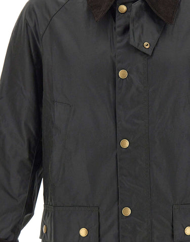 BARBOUR Giacca "Ashby Wax" BLACK Uomo 