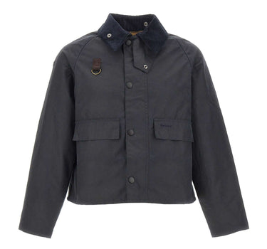 BARBOUR "Spey Wax jkt" BLUE Uomo 