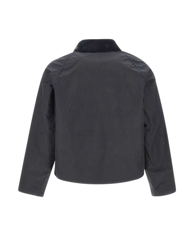 BARBOUR "Spey Wax jkt" BLUE Uomo 
