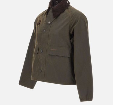 BARBOUR "Spey wax jkt" GREEN Uomo 