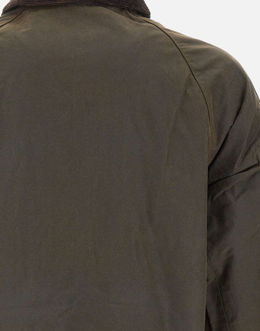 BARBOUR "Spey wax jkt" GREEN Uomo 
