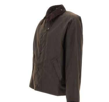 BARBOUR Giacca "Os Transport" BROWN Uomo 