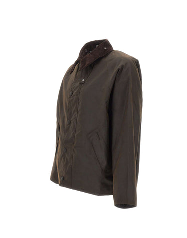 BARBOUR Giacca "Os Transport" BROWN Uomo 