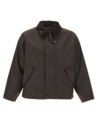 BARBOUR Giacca "Os Transport" BROWN Uomo 