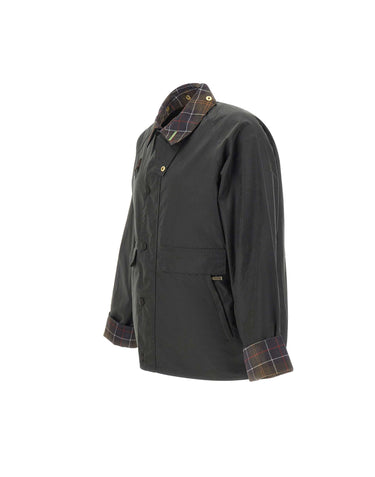 BARBOUR Giacca "Icons Spey Wax" GREEN Uomo 