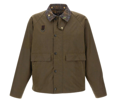 BARBOUR Giacca "Icons Spey Wax" GREEN Uomo 