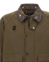BARBOUR Giacca "Icons Spey Wax" GREEN Uomo 