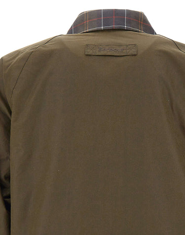 BARBOUR Giacca "Icons Spey Wax" GREEN Uomo 