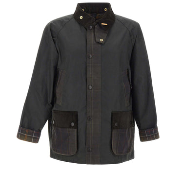 BARBOUR Giacca "Icons Patch Bedale" GREEN Uomo 