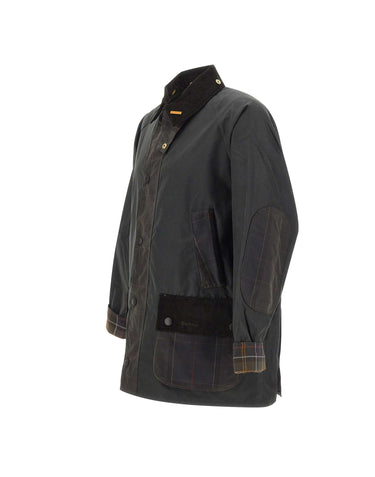 BARBOUR Giacca "Icons Patch Bedale" GREEN Uomo 